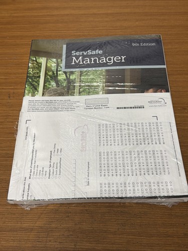 Servsafe manager 9th new - manager,
